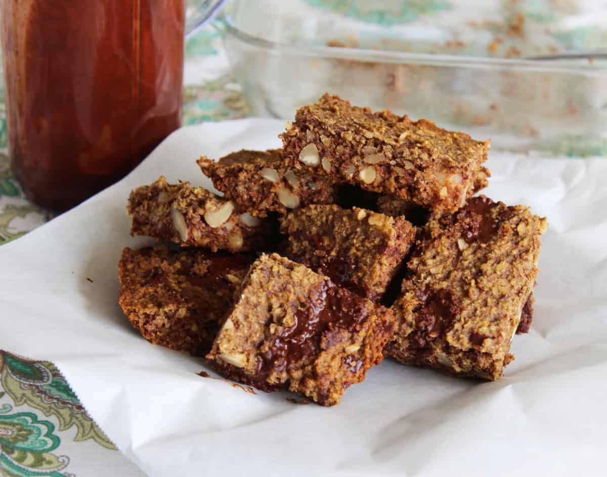 Nutty Bars and Bread