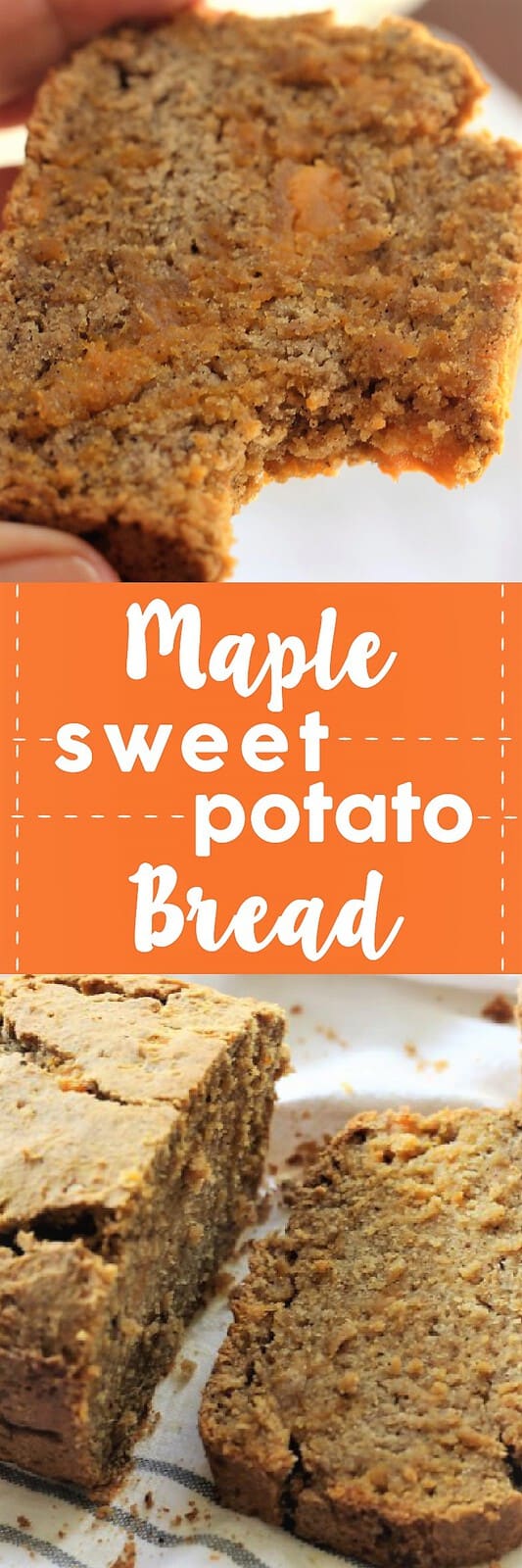 Maple Sweet Potato Breadvegetarian, gluten free, dairy free