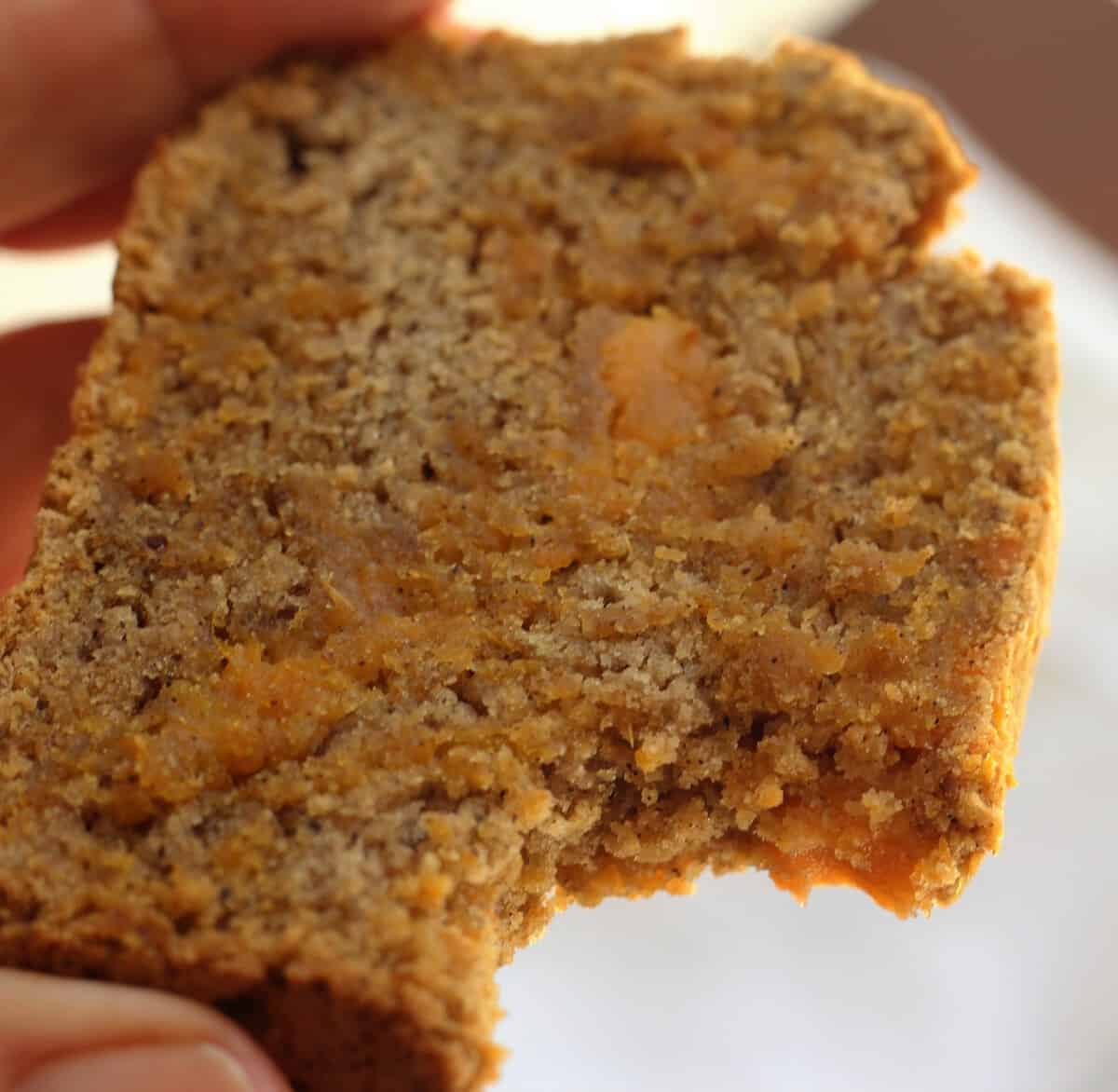 Maple Sweet Potato Bread-vegetarian, gluten free, dairy free