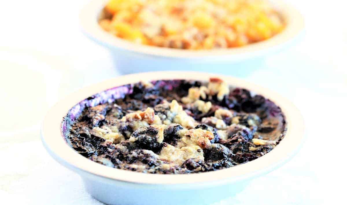 Blueberry Pecan Crumble