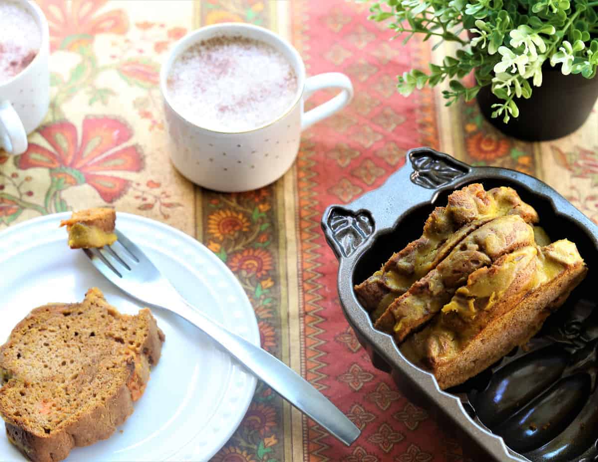 Sweet Potato Bread With Ginger Tumeric Glaze Is Perfect For Breakfast Snack Or Holiday Spread 6112