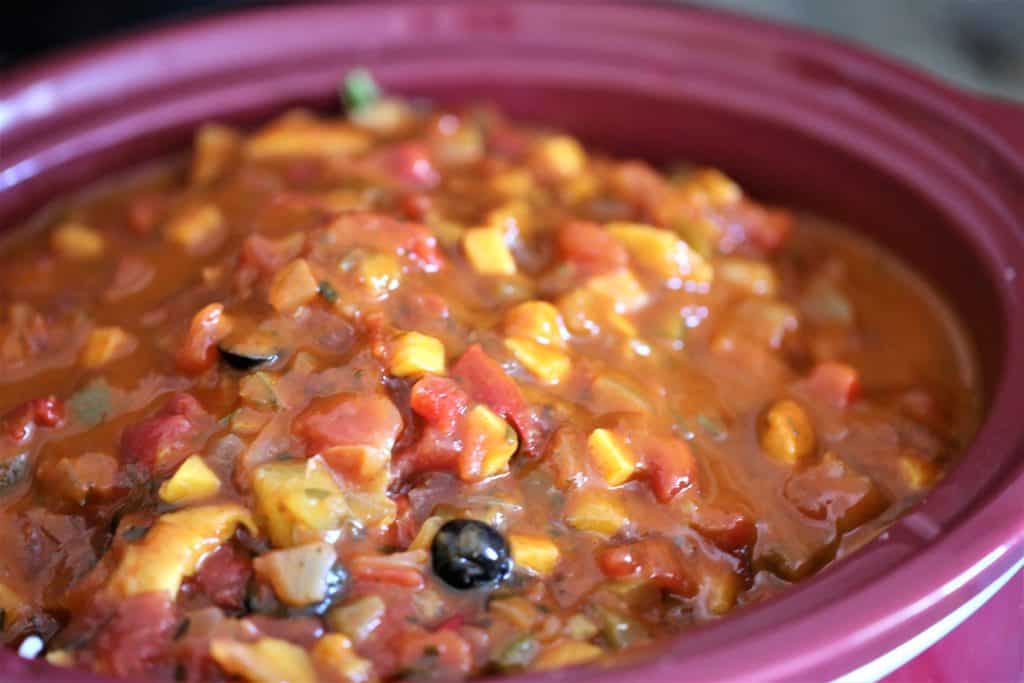 Jackfruit Spinach Enchilada Crockpot