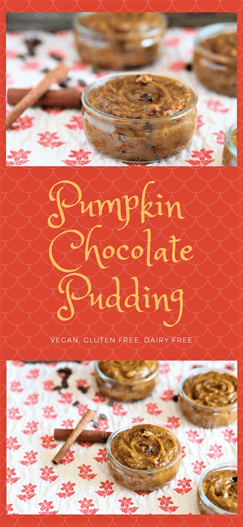 Pumpkin Chocolate Pudding