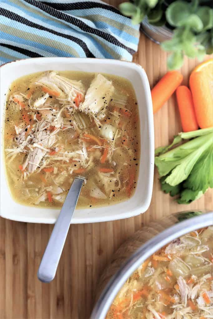 Homemade Chicken Soup Instant Pot