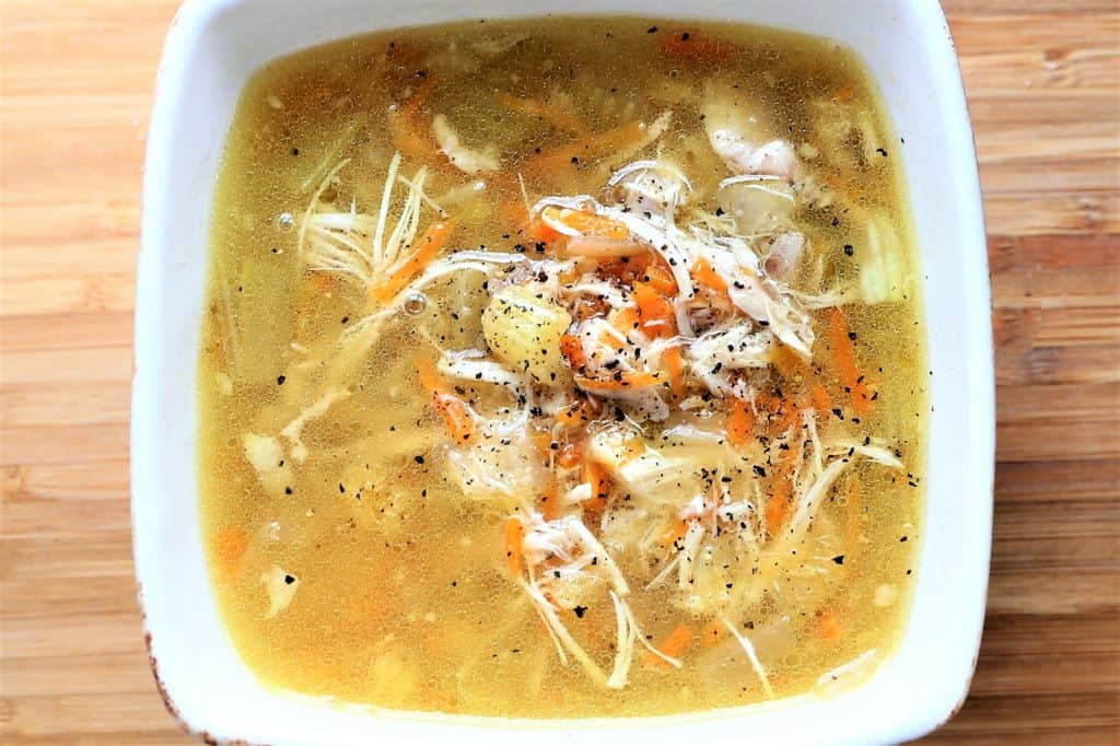 Homemade Chicken Soup-Instant Pot