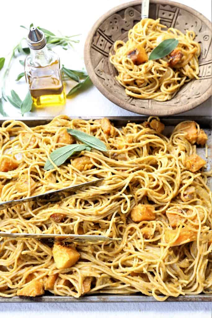 Grilled Butternut Sage Pasta