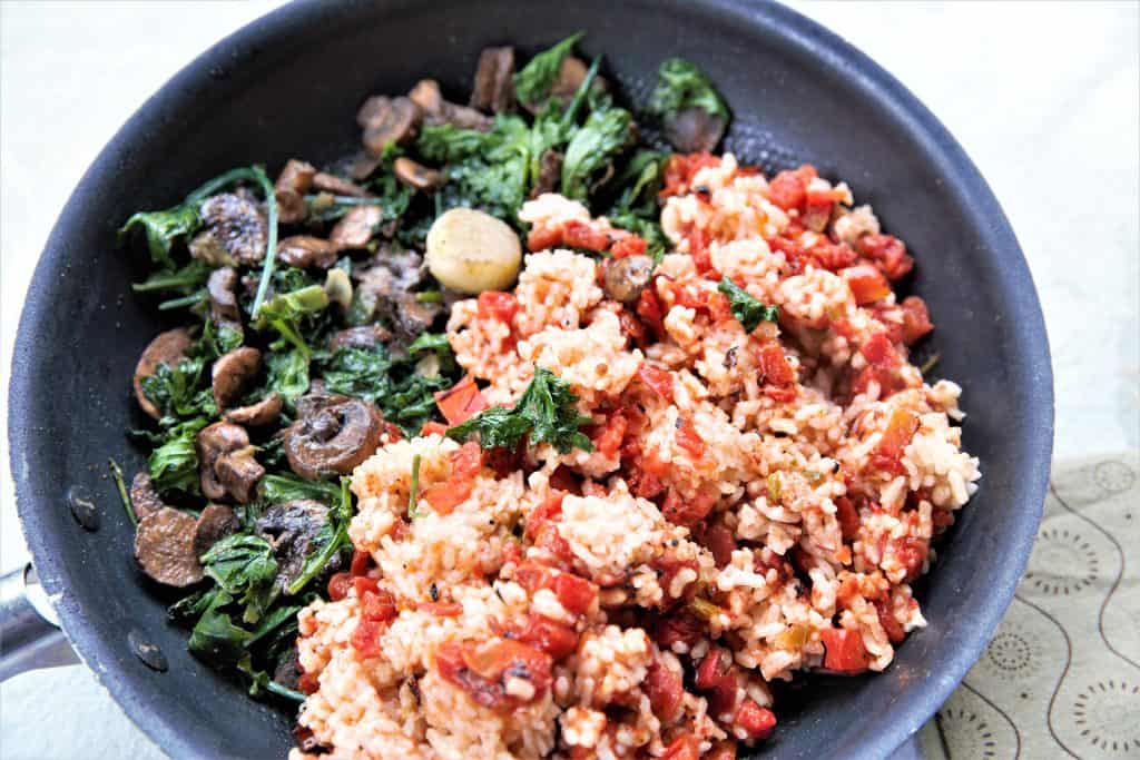 Instant Pot Tomato Kale Risotto