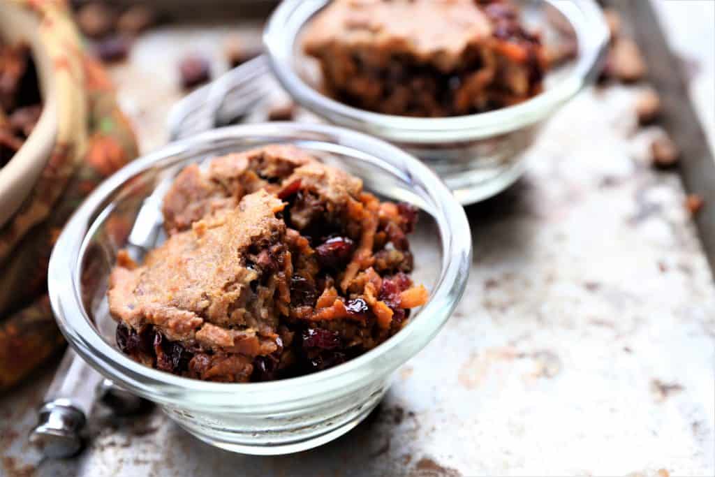 Instant Pot Sweet Potato Cranberry Bake 