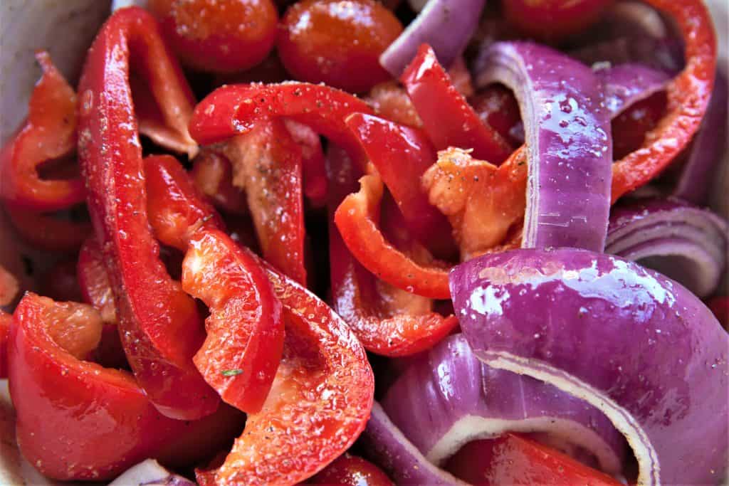 Garlic Lentil veggies