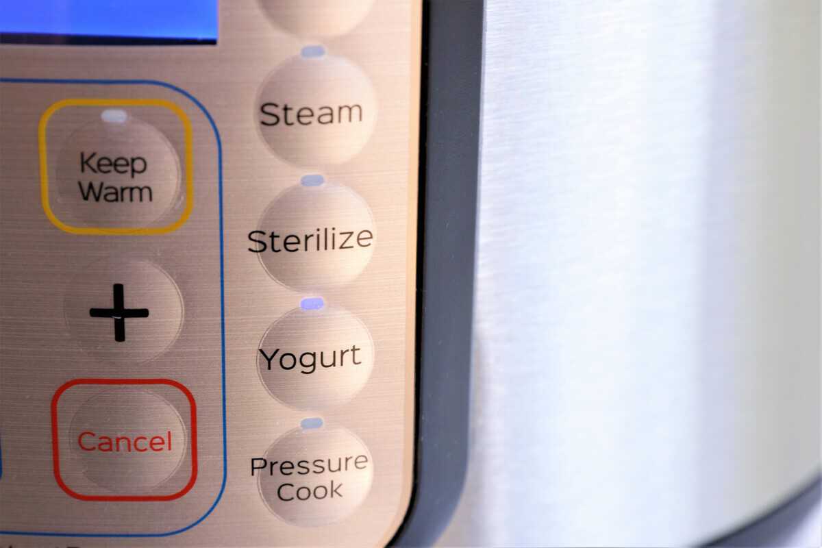 Instant Pot buttons