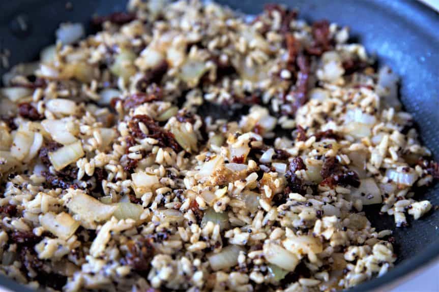 Crispy Cuban Tofu Rice and Beans. Spicy,crispy incredibly delicious.