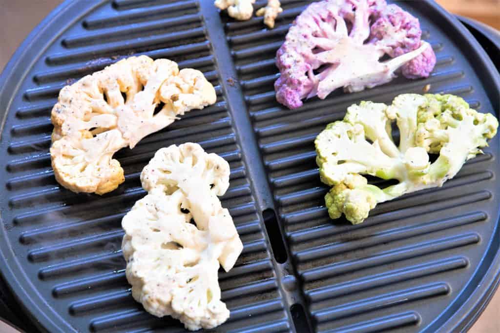 Grill cauliflower