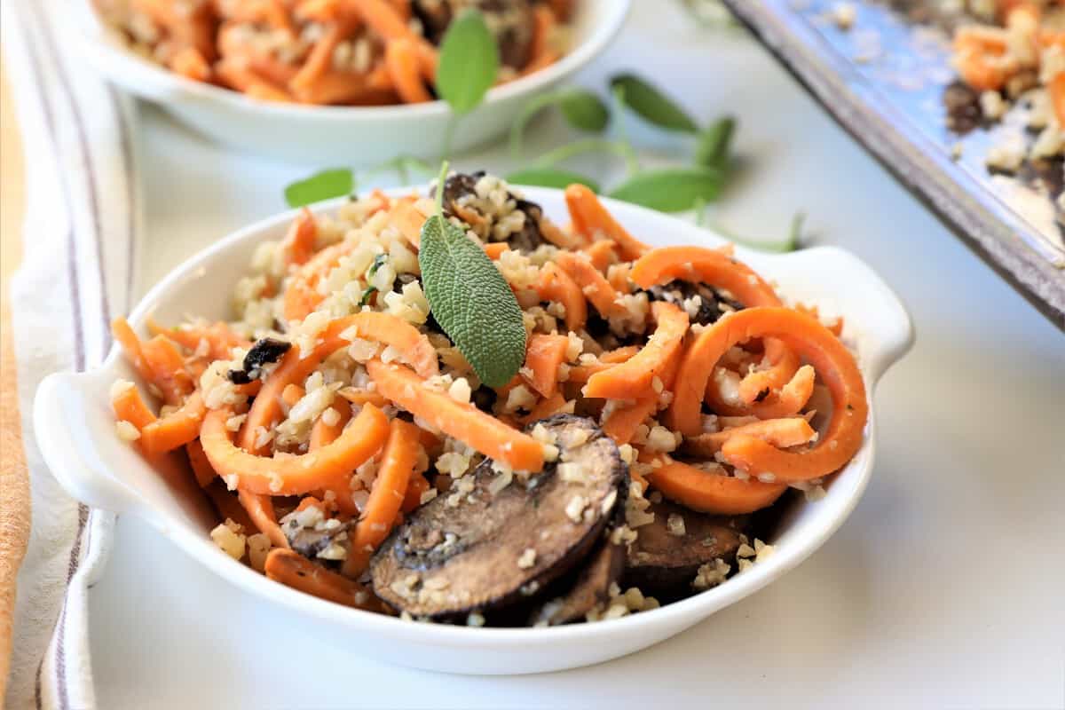 Garlic Sage Butter Vegetable Stirfry Green Scheme