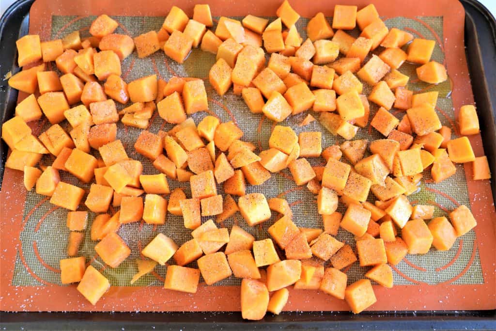 Baked squash