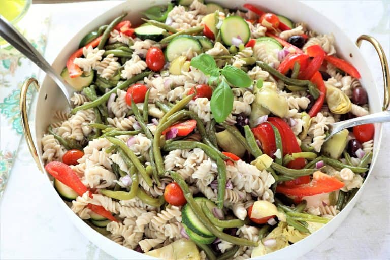 Provencal Pasta Salad - Green Scheme