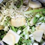 Potato cabbage ingredients