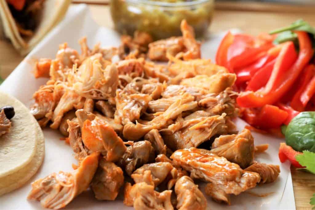 Shredded chicken