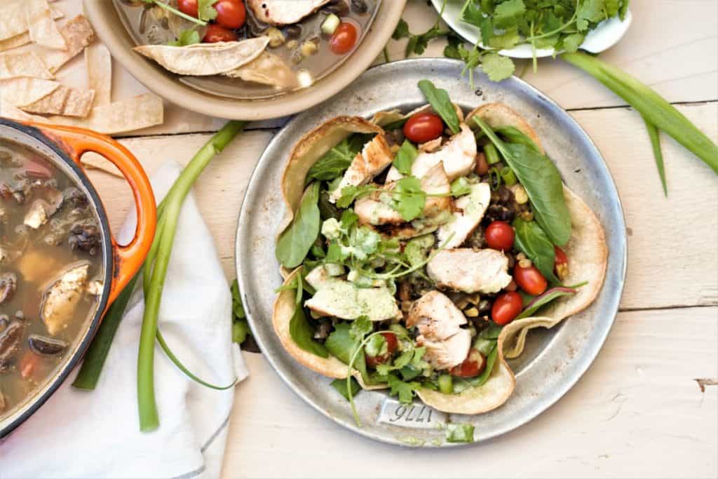 Grilled Chicken Taco Salad