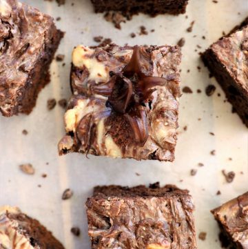 Gluten Free Cream Cheese Brownie